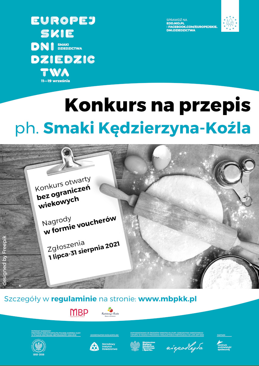 Plakat na konkurs Smaki Kędzierzyna-Koźla