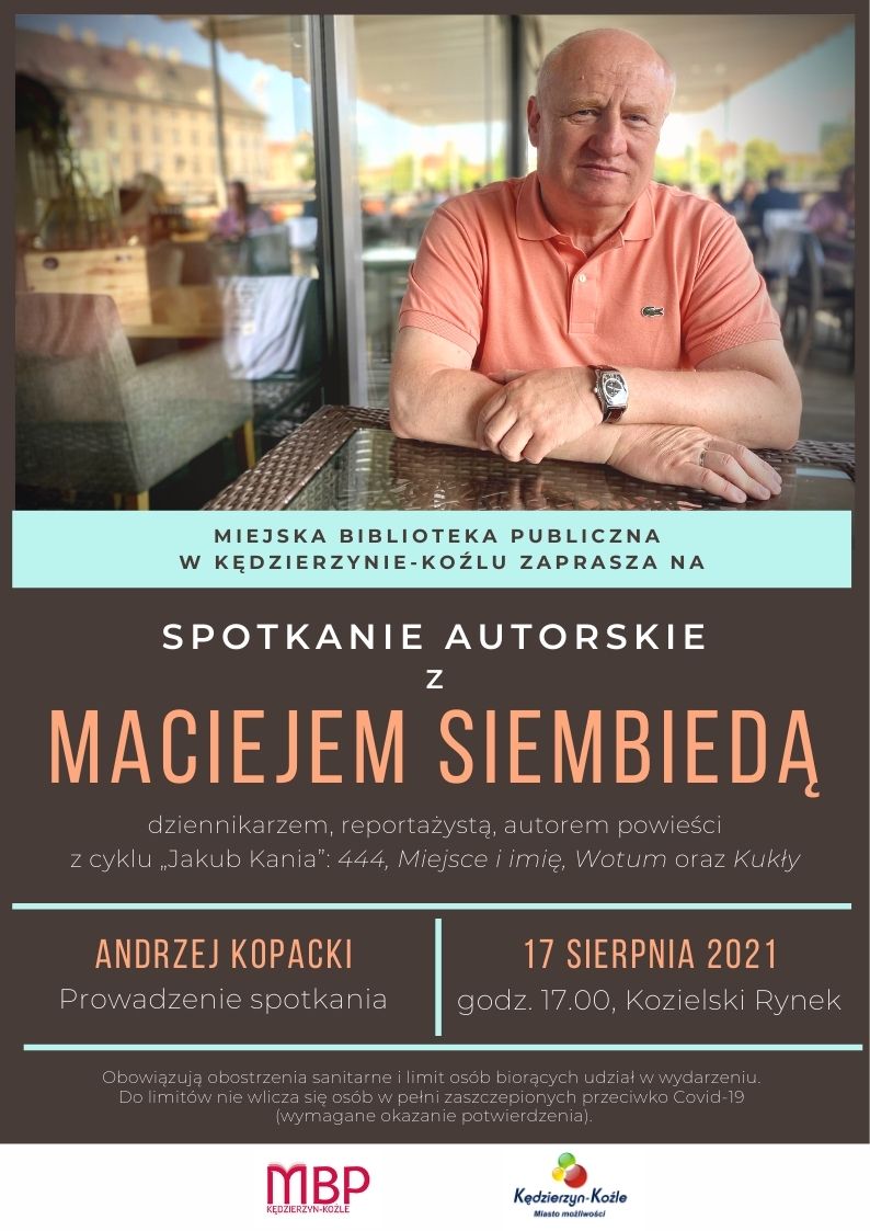 Spotkanie autorskie z Maciejem Siembiedą