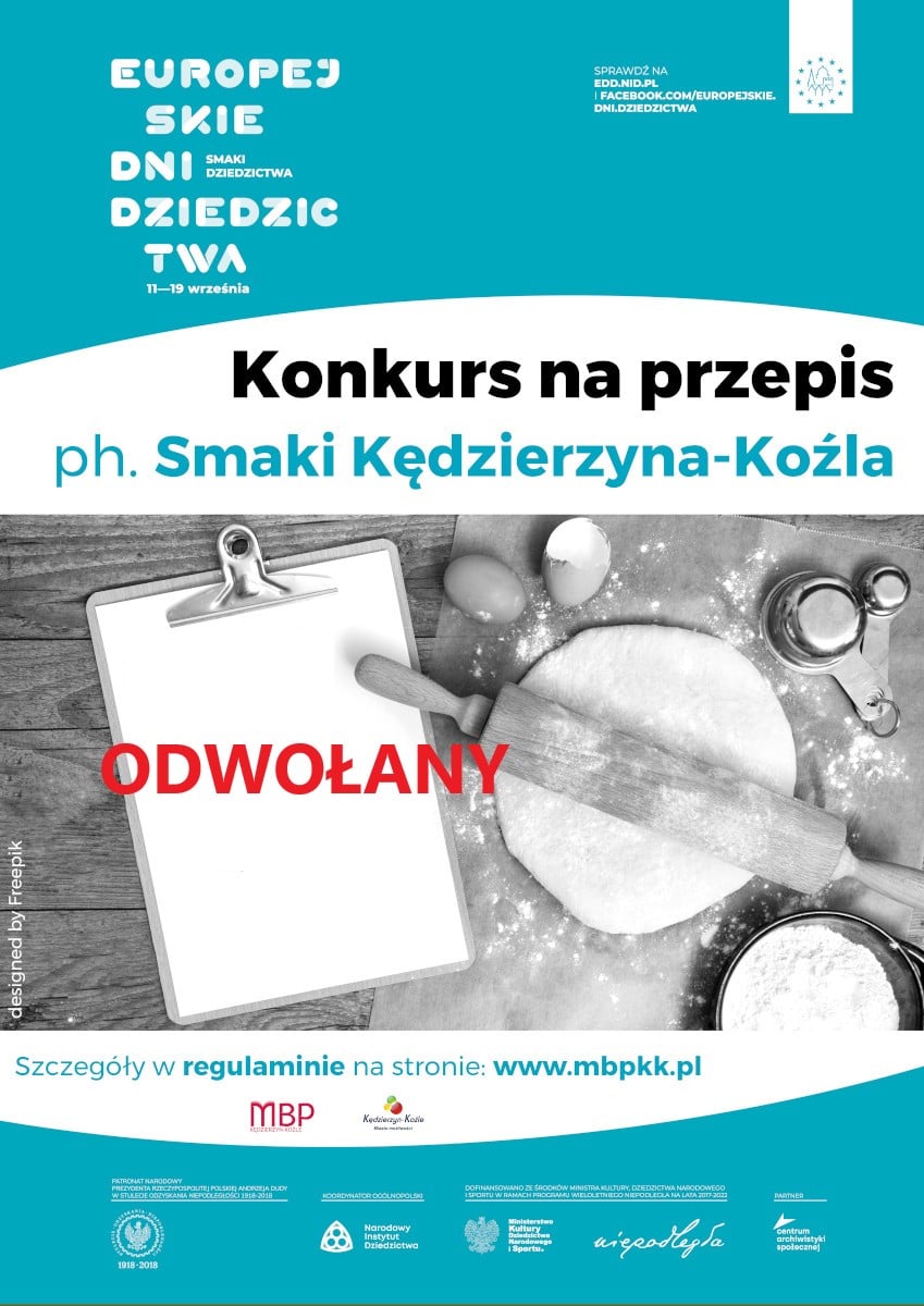 Konkurs na przepis ph. Smaki Kędzierzyna-Koźla odwołany