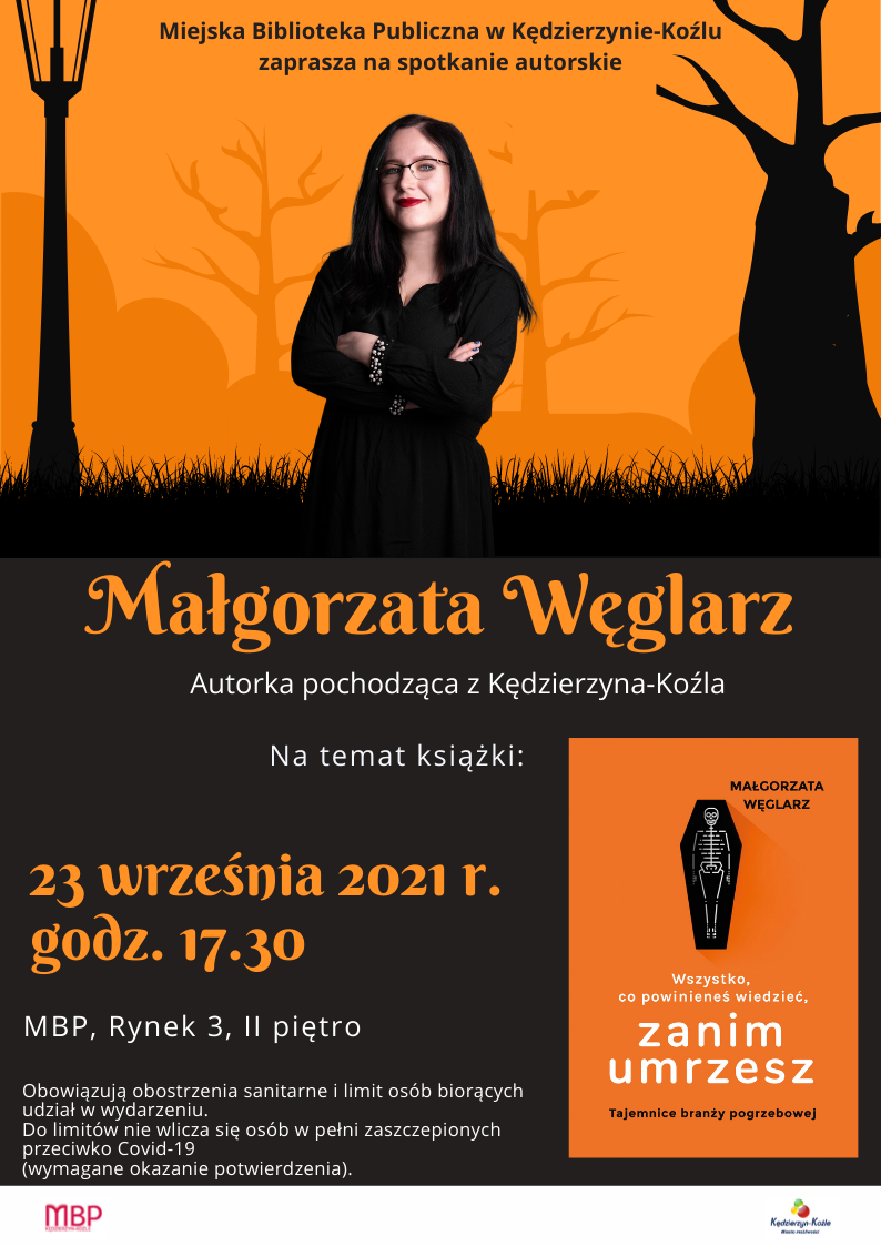 Spotkanie autorskie z Małgorzatą Węglarz