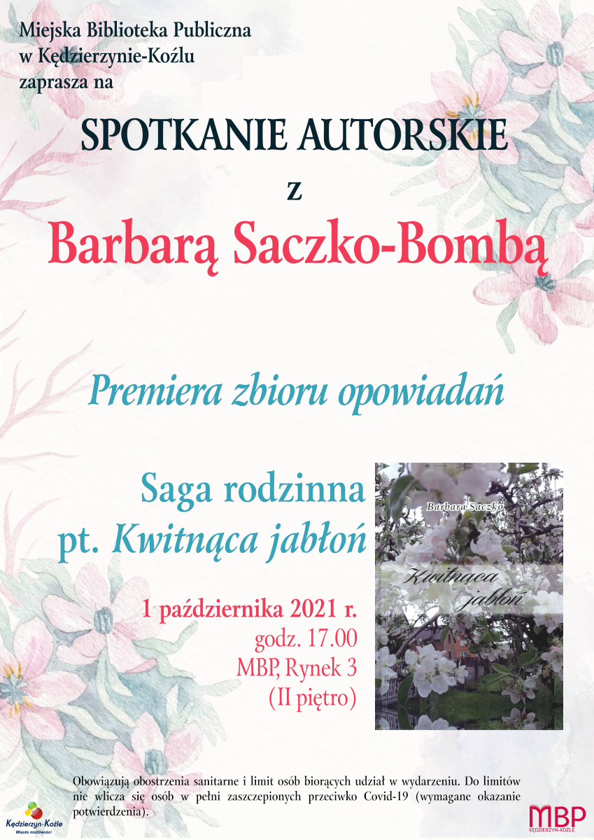 Spotkanie autorskie z Barbarą Saczko-Bombą