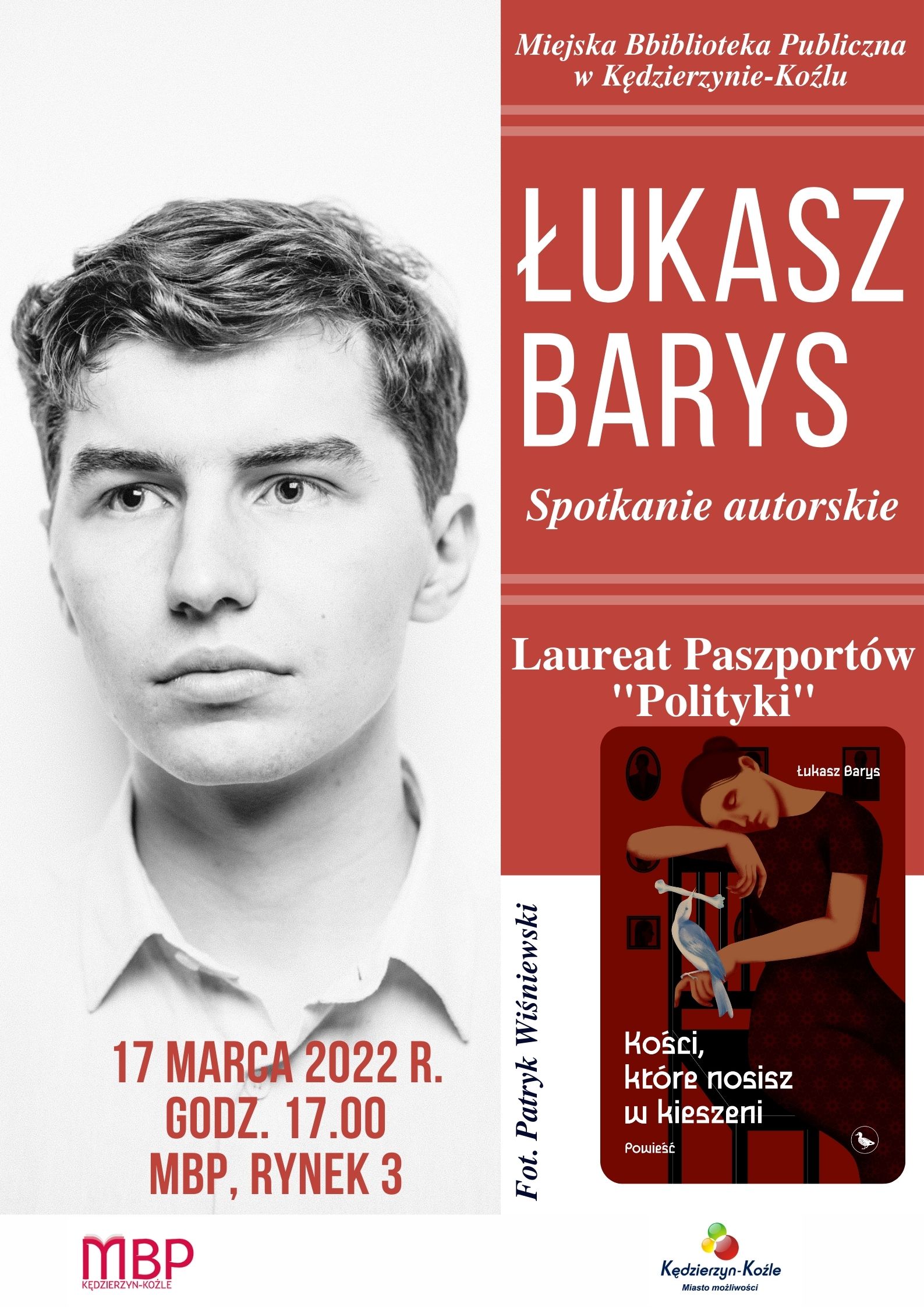 Spotkanie autorskie z Łukaszem Barysem